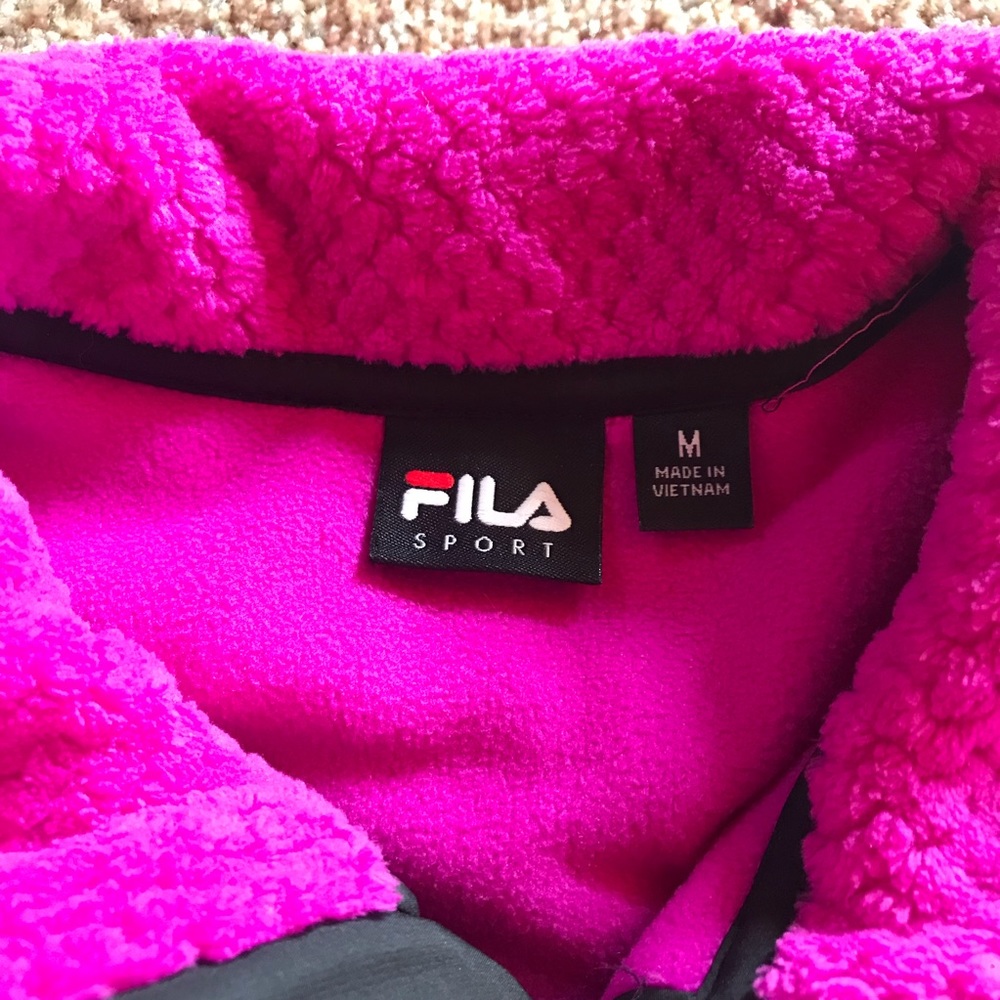 ‼️Fila Fleece Running Jacket‼️ - Picture 2 of 2